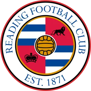 Reading Football Club Logo PNG image