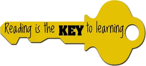 Reading Keyto Learning PNG image