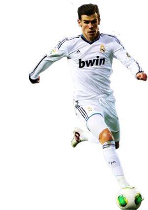 Real Madrid Player In Action PNG image