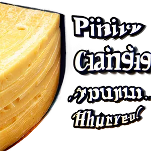 Real Parmesan Cheese PNG Teg PNG