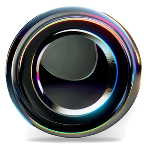 Realistic 3d Circle Render Png Tol PNG image