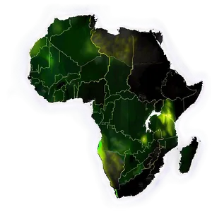 Realistic Africa Outline Png 06262024 PNG image