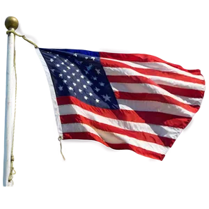 Realistic American Flag PNG 10 PNG
