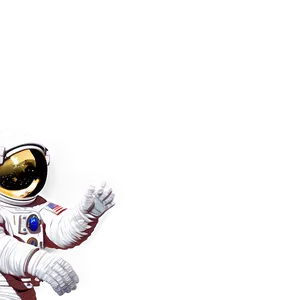 Realistic Astronaut PNG 05212024
