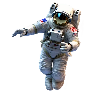 Realistic Astronaut PNG Cjj2