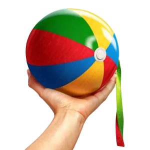 Realistic Beach Ball Png 05242024 PNG image