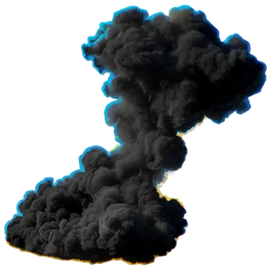 Realistic Black Smoke Png 05252024 PNG image