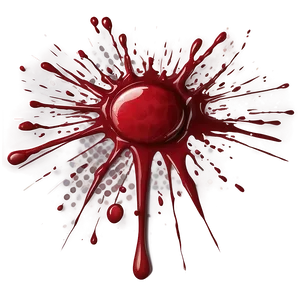 Realistic Blood Splatter Design Png 65 PNG image
