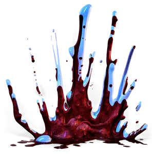 Realistic Blood Splatter Png 37 PNG image