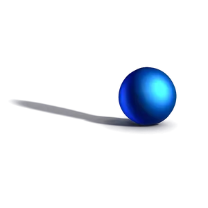 Realistic Blue Ball Png 06132024 PNG image