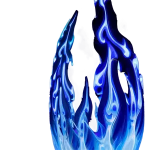 Realistic Blue Flames Png Fbk39 PNG image