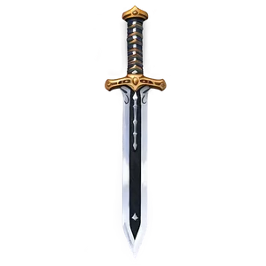 Realistic Buster Sword Drawing Png 06202024 PNG image