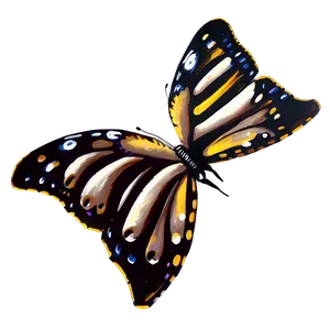 Realistic Butterfly Drawing Png 85 PNG image