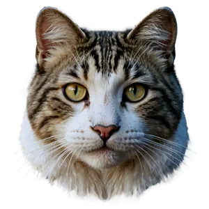 Realistic Cat Face Png Jbj55 PNG image