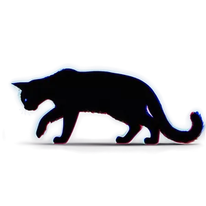 Realistic Cat Silhouette Png 06122024 PNG image