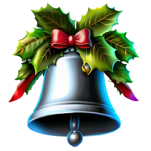 Realistic Christmas Bells PNG 06122024