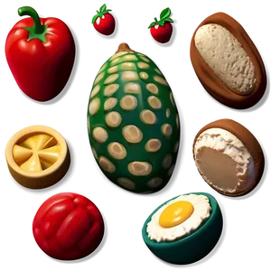 Realistic Clay Food Png 20 PNG image