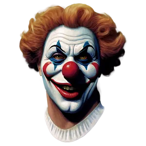 Realistic Clown Mask PNG 50