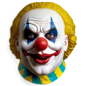 Realistic Clown Mask PNG Fks