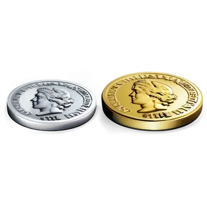 Realistic Coin Png 25 PNG image