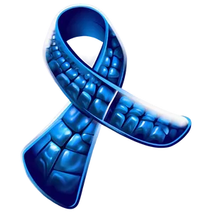 Realistic Colon Cancer Ribbon PNG 21