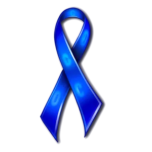 Realistic Colon Cancer Ribbon PNG Qwe