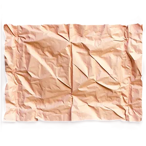 Realistic Crumpled Paper PNG 05242024