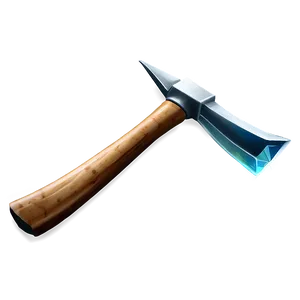 Realistic Diamond Pickaxe Png 9 PNG image