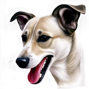 Realistic Dog Face Drawing Png 06212024 PNG image