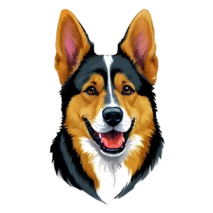 Realistic Dog Head Png 06212024 PNG image