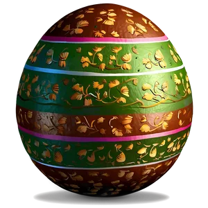 Realistic Easter Egg Png 64 PNG image