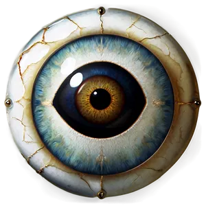 Realistic Evil Eye PNG 05232024