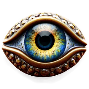 Realistic Evil Eye PNG Ntj23