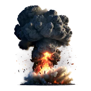 Realistic Explosion Effect Png 06122024 PNG image