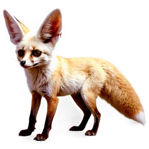 Realistic Fennec Fox Artwork Png 45 PNG image