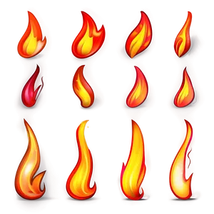 Realistic Fire Flame PNG 05042024