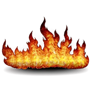 Realistic Fire Overlay Png 06272024 PNG image