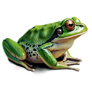 Realistic Frog Illustration PNG 05032024