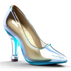 Realistic Glass Slipper Render Png Lew82 PNG image