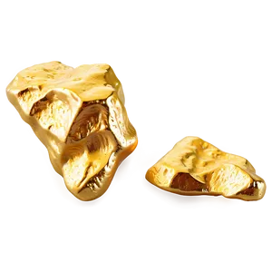 Realistic Gold Nugget Png 06132024 PNG image