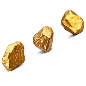 Realistic Gold Nugget Png 06132024 PNG image