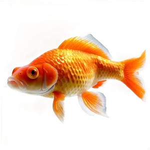 Realistic Goldfish PNG Mts