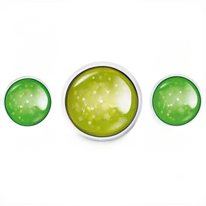 Realistic Green Dot PNG Jnr47 PNG