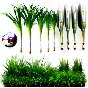 Realistic Green Grass PNG 06262024