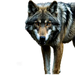 Realistic Grey Wolf Png 22 PNG image