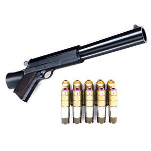"realistic Gun PNG: Lifelike Firearm Image" Jbs42