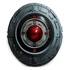 Realistic Hal 9000 Panel Png Gjs PNG image