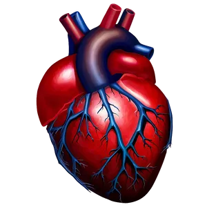 Realistic Heart Artwork Png Tok93 PNG image