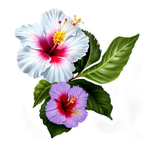 Realistic Hibiscus Png Utx53 PNG image