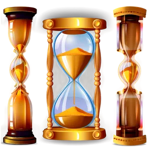 Realistic Hourglass Clipart PNG 94